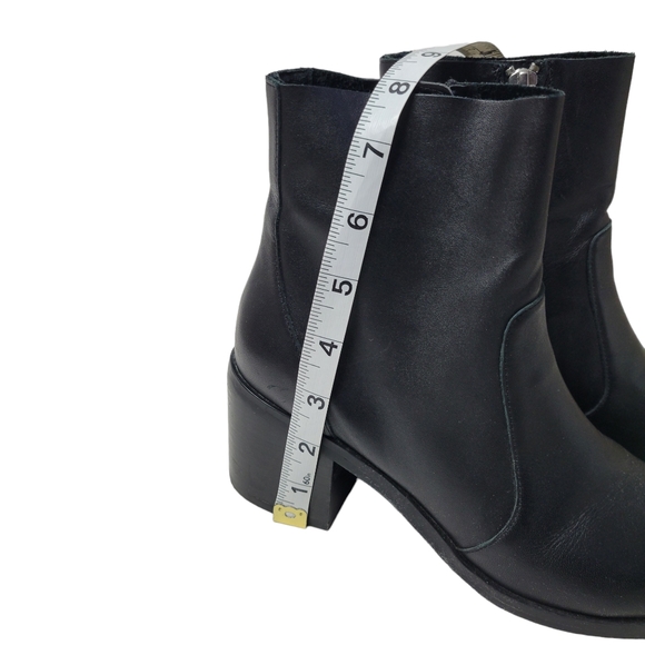 Treasure & Bond | Black Genuine Leather Boots Womens 7 - Picture 8 of 10